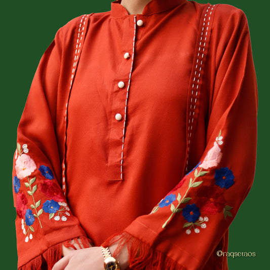 Hand Embroidered Kurta