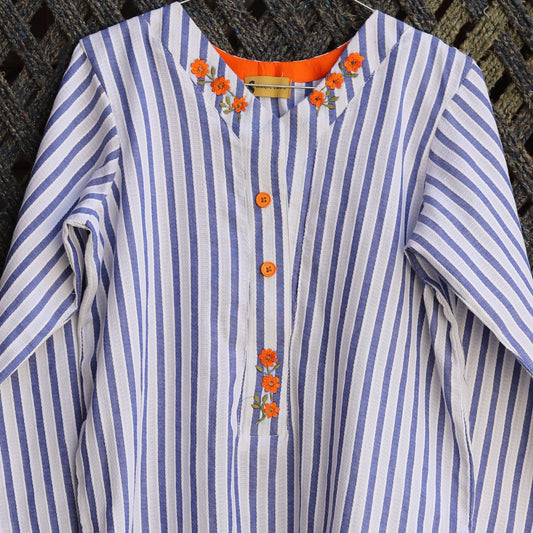 Kurta - Doriya Cotton